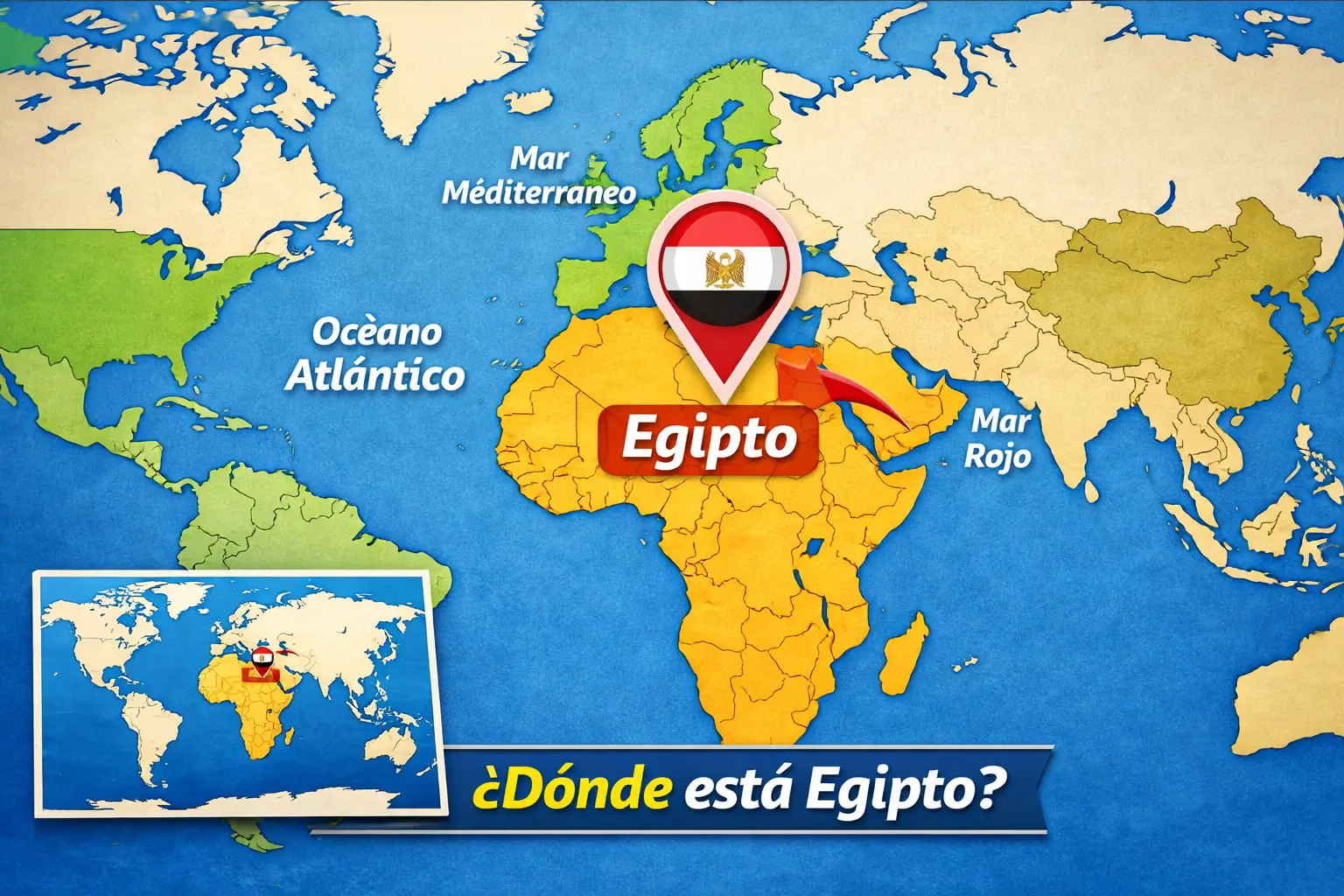 Donde está Egipto