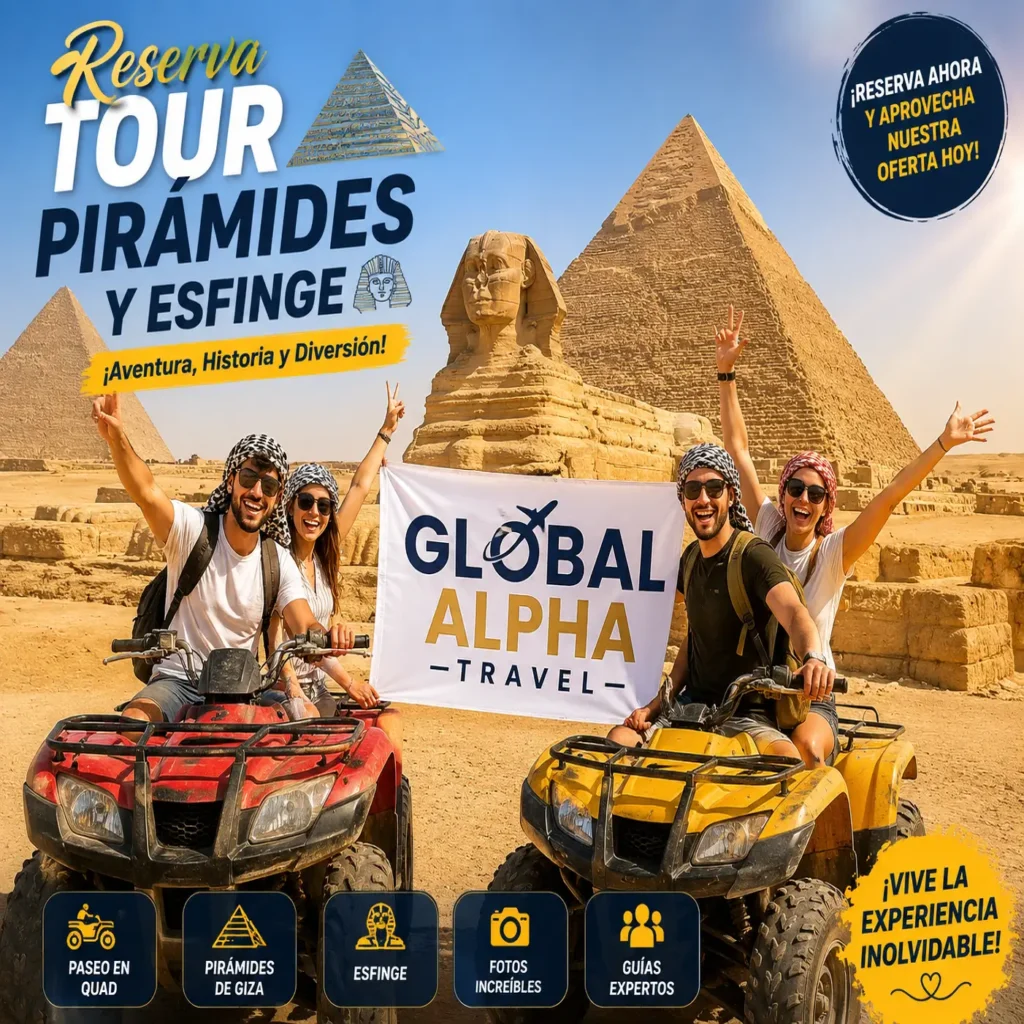 reserva tour pirámides y Esfinge