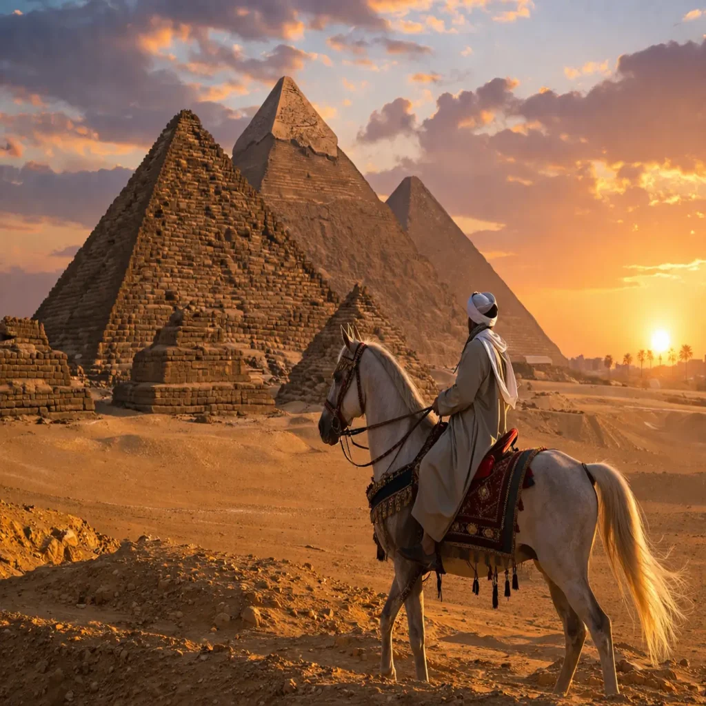 Caballos en Egipto