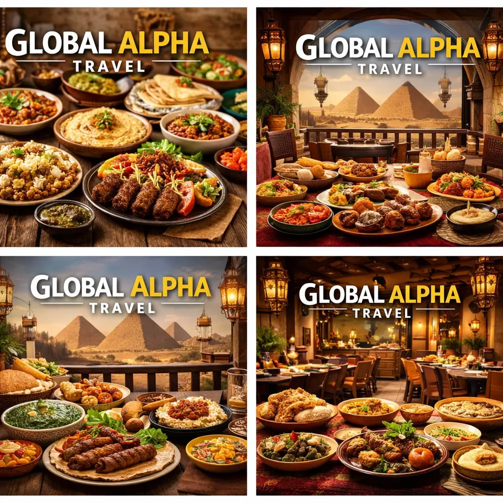comida típica de Egipto en restaurantes