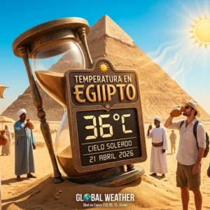 temperatura en egipto