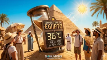 temperatura en egipto
