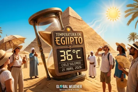 temperatura en egipto