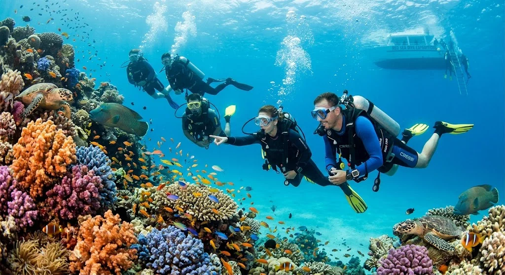 excursiones de buceo en el Mar Rojo