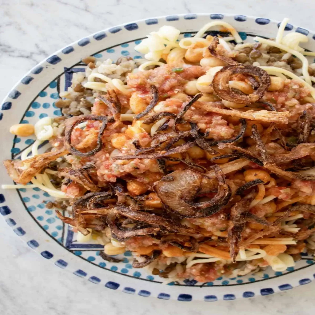comida típica de Egipto en restaurantes