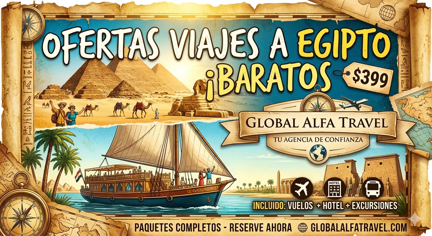 Ofertas viajes a Egipto baratos