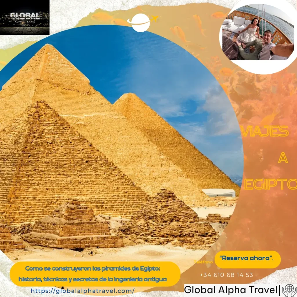 Como se construyeron las piramides de Egipto: historia, técnicas y secretos de la ingeniería antigua