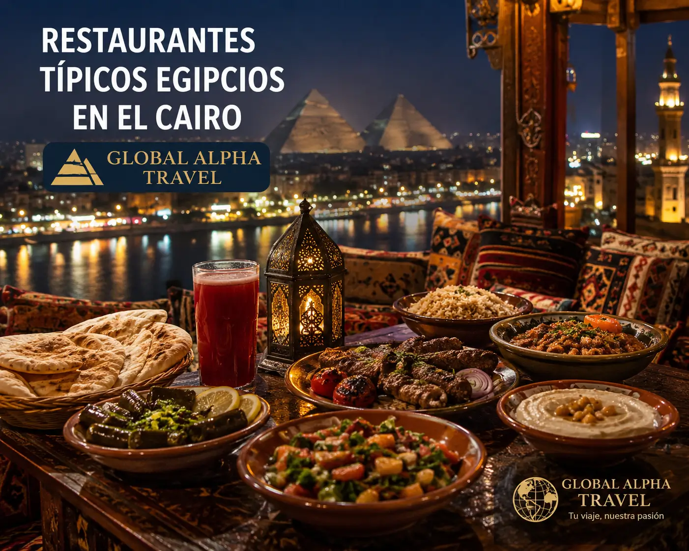 restaurantes típicos egipcios en El Cairo