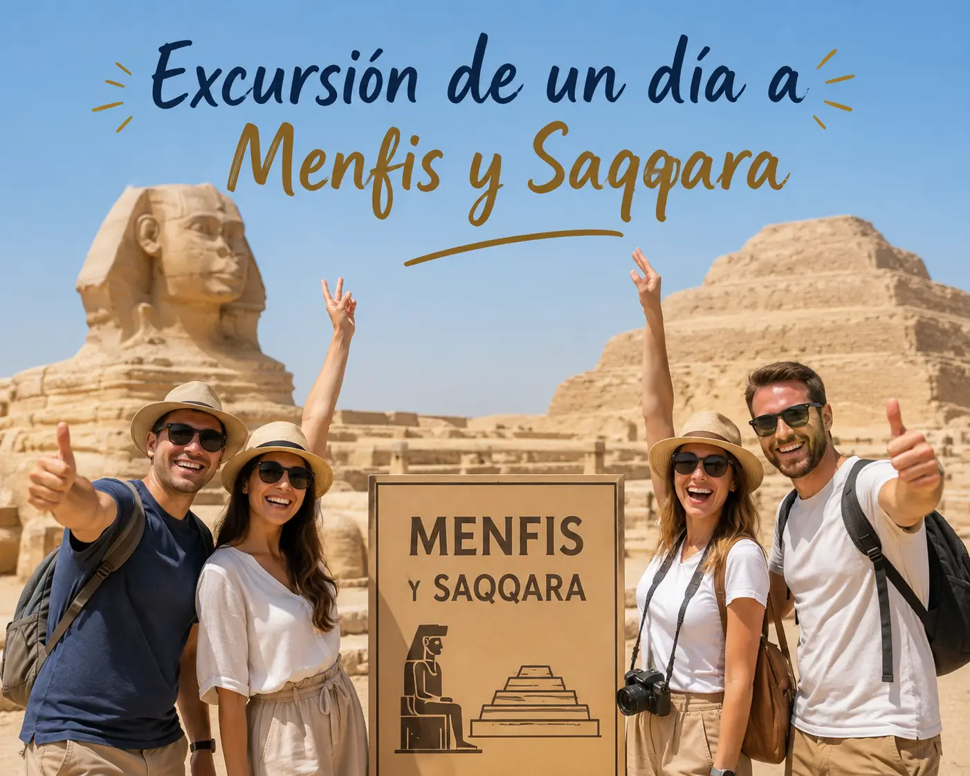 Excursión de un día a Menfis y Saqqara 