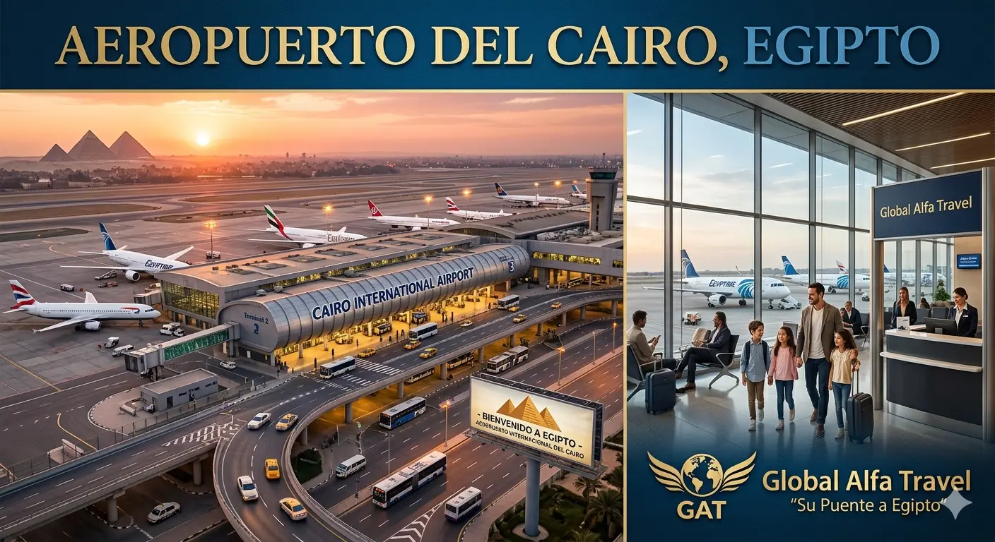 Hoteles cercanos al aeropuerto del Cairo Egipto