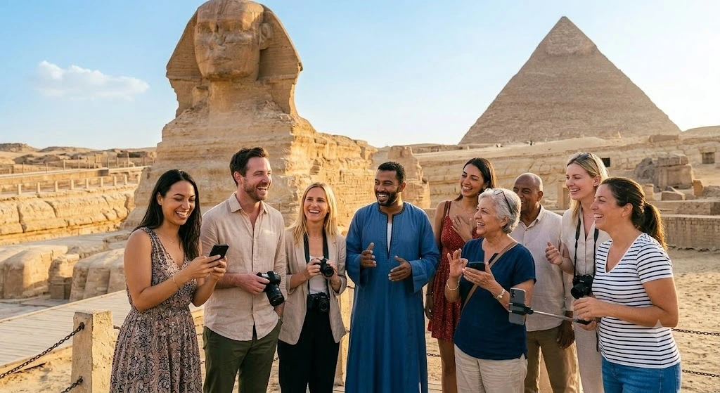 reserva tour pirámides y Esfinge con Global Alpha Travel