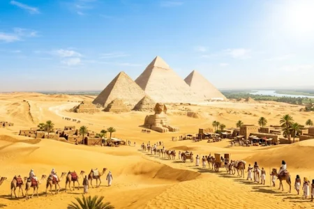 como se construyeron las pirámides de egipto
