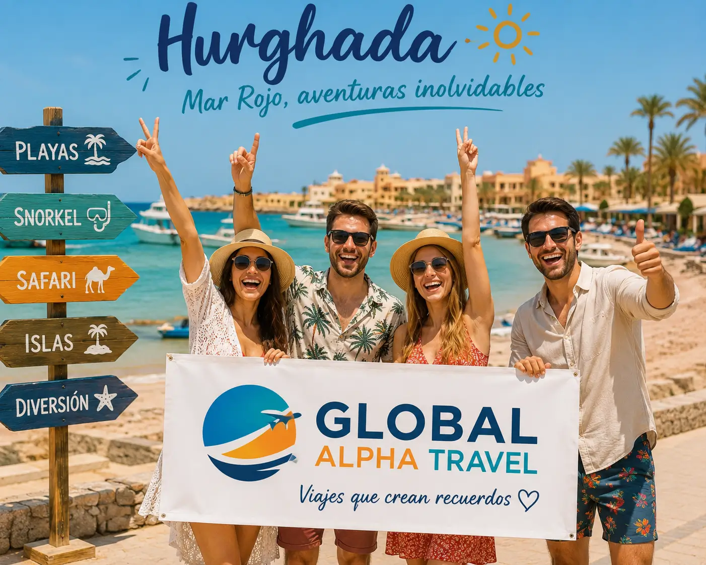 Hurghada: 8 días en el Mar Rojo con experiencia todo incluido