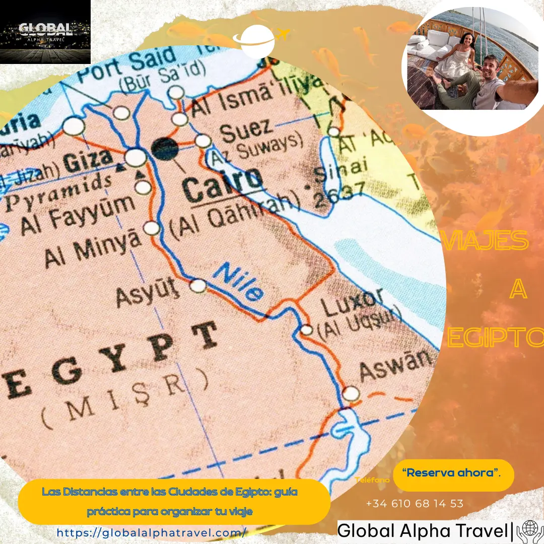 Las Distancias entre las Ciudades de Egipto: guía práctica para organizar tu viaje