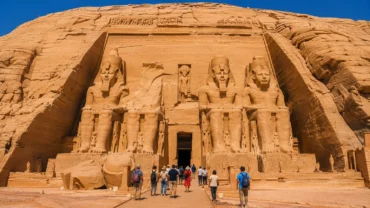 templo de Abu Simbel en Egipto