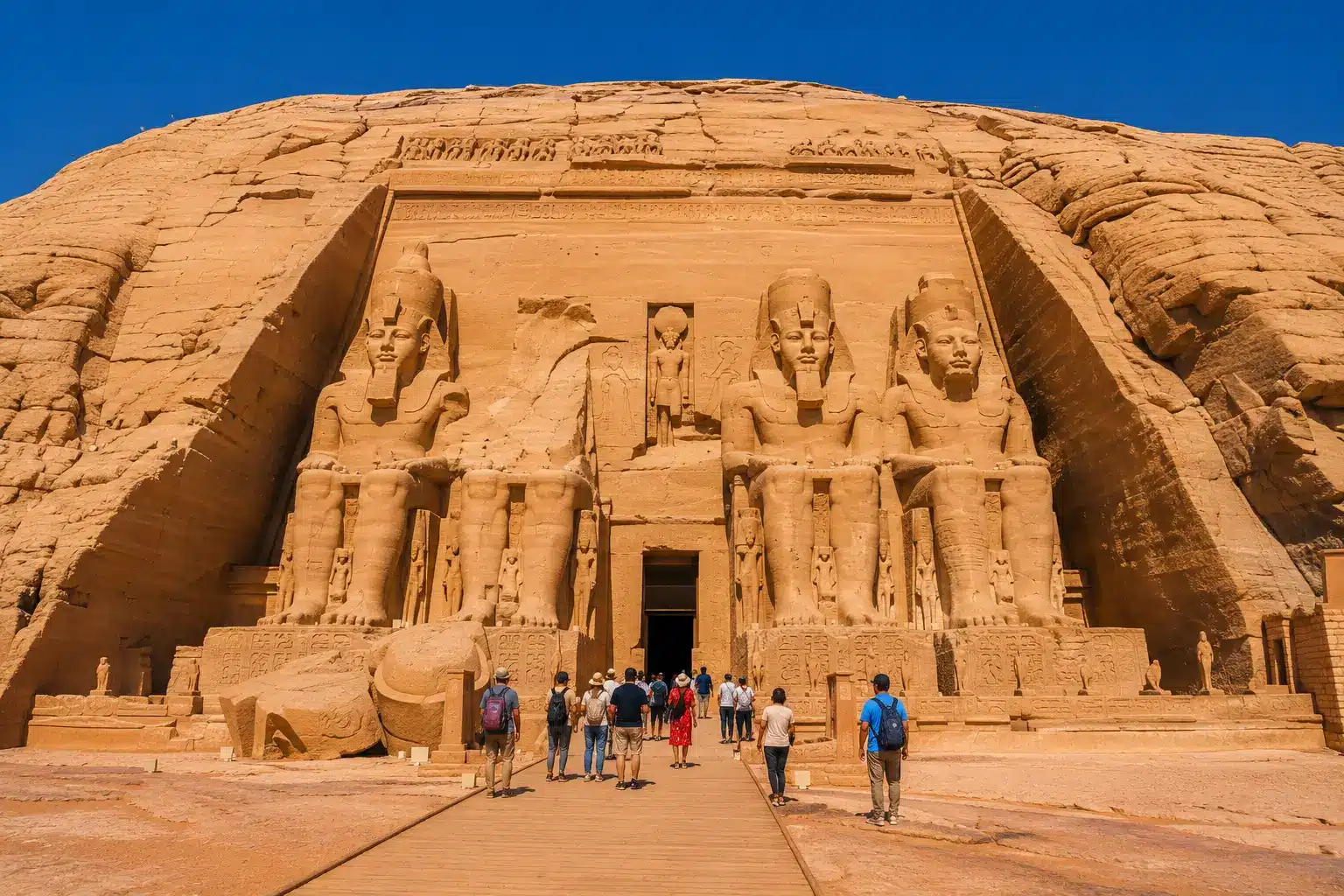 templo de Abu Simbel en Egipto