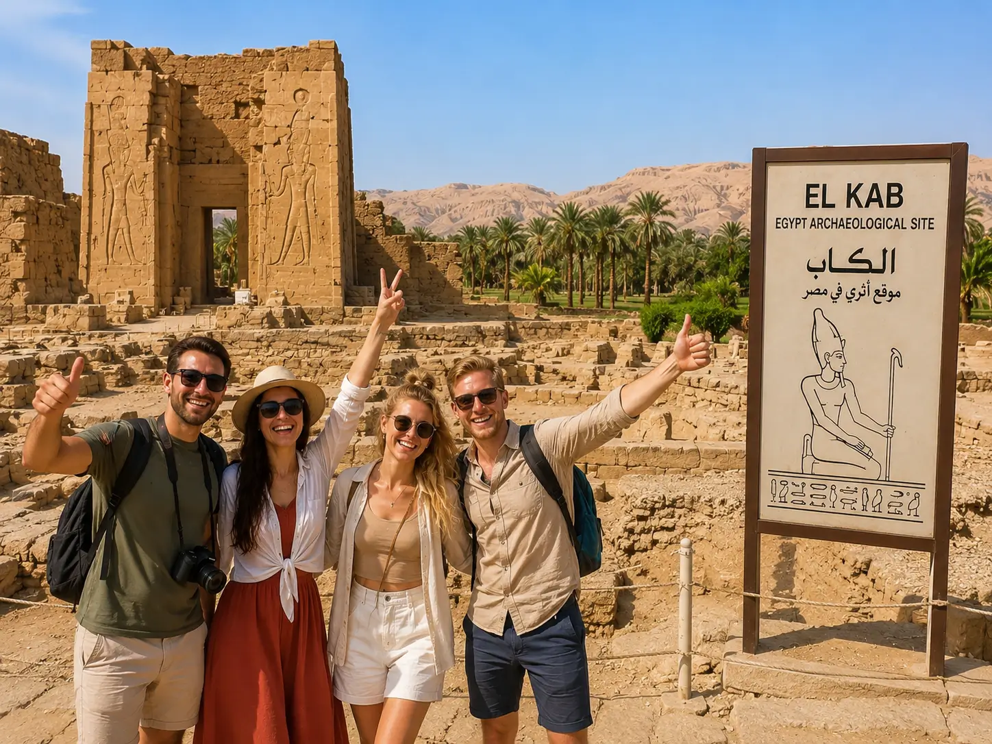 El Kab Egypt archaeological site