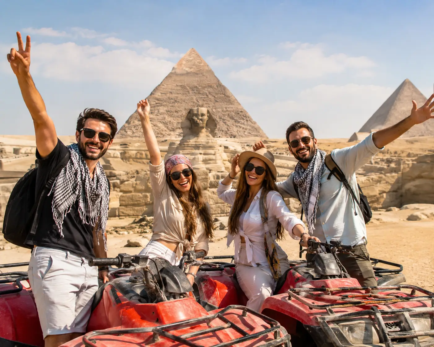 Aventura en quad por las Pirámides de Giza