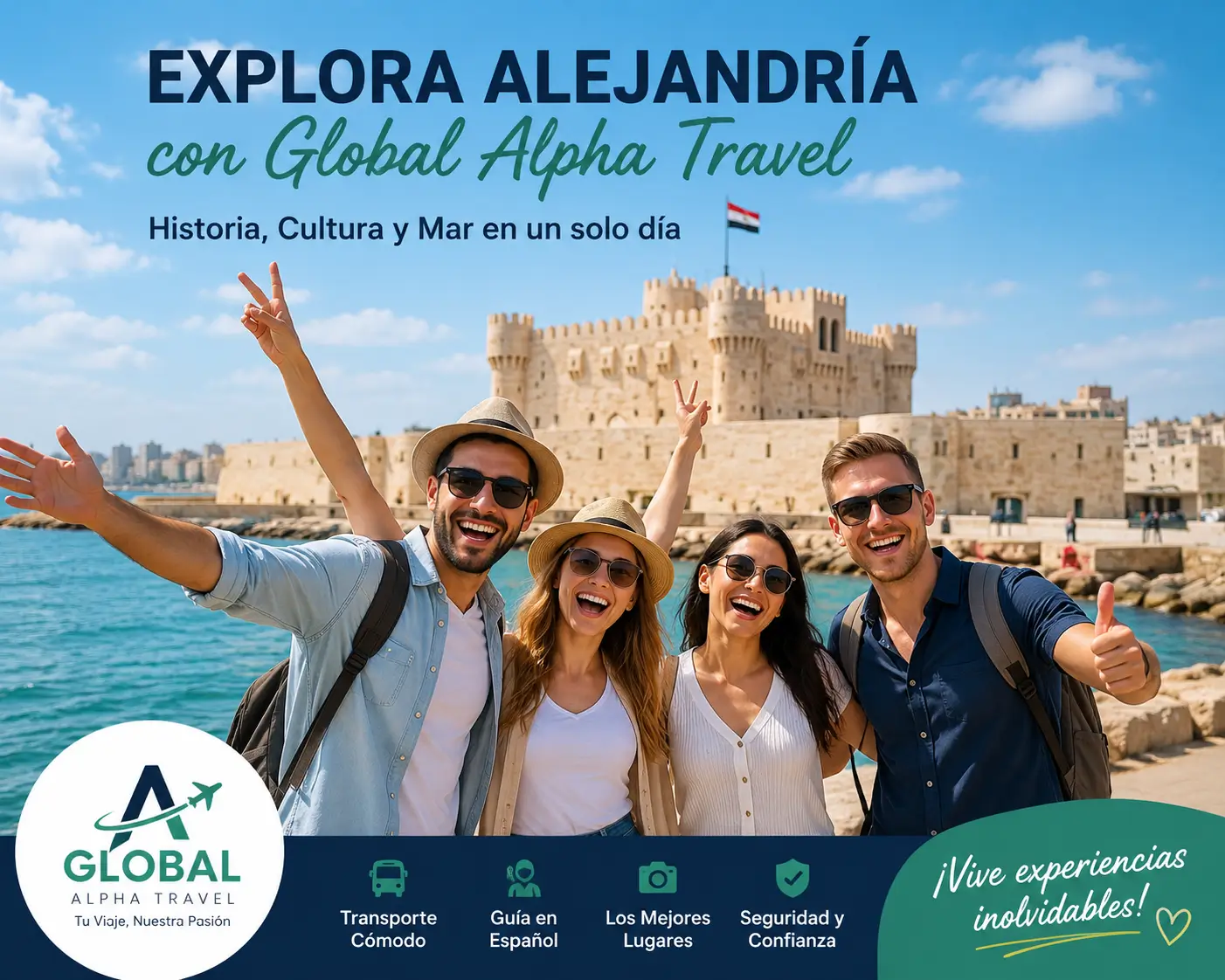 visitas guiadas en Alejandría Egipto