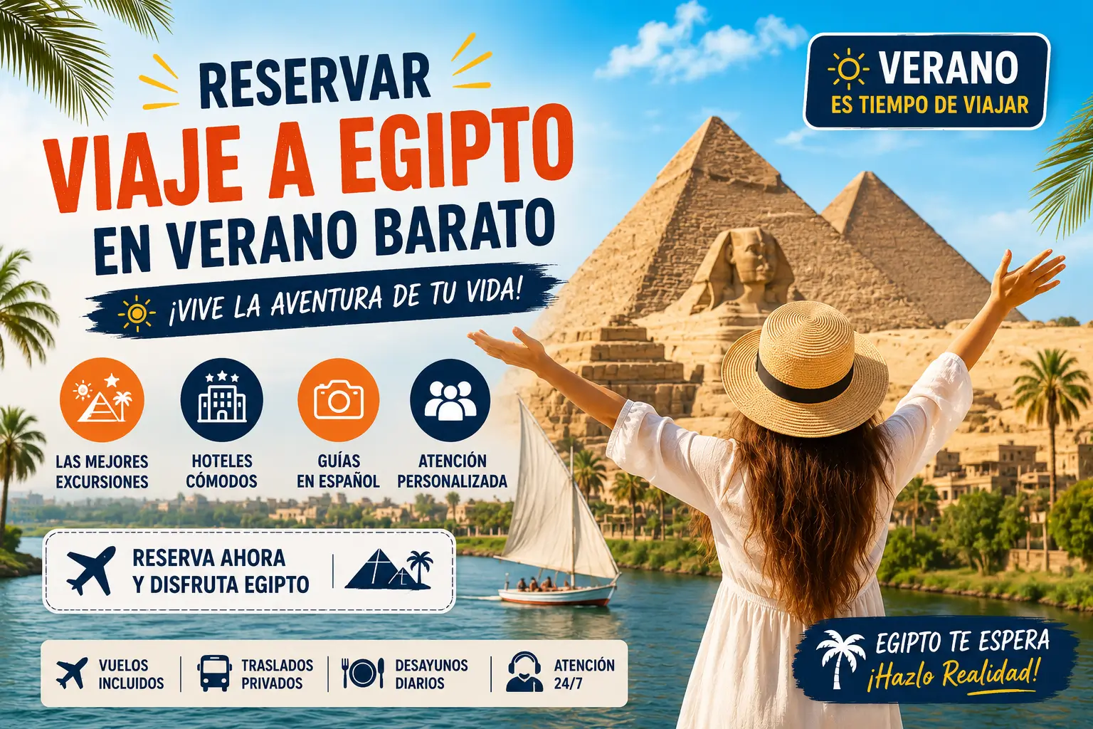 reservar viaje a egipto en verano barato