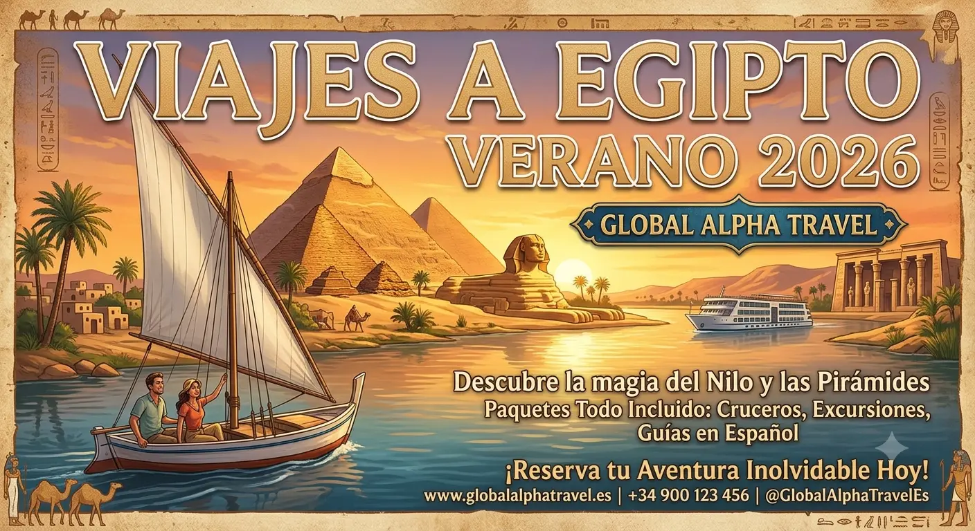 Mejores viajes a Egipto en verano 2026