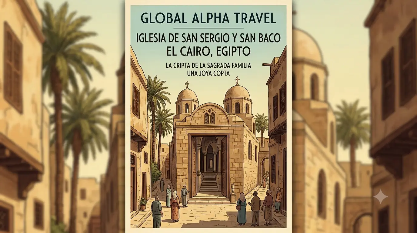 La Iglesia de San Sergio y San Baco en el barrio copto de El Cairo