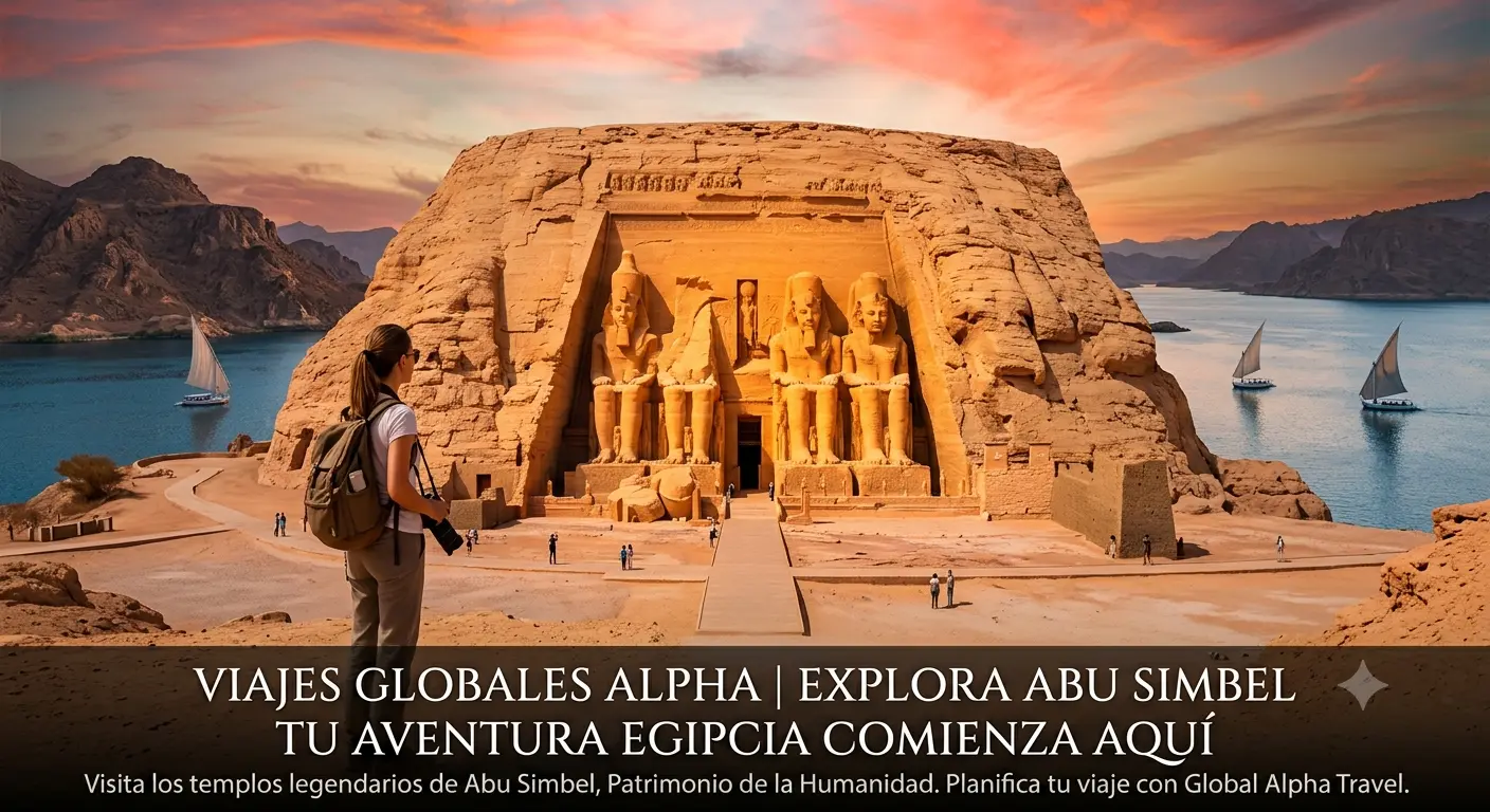templo de Abu Simbel en Egipto