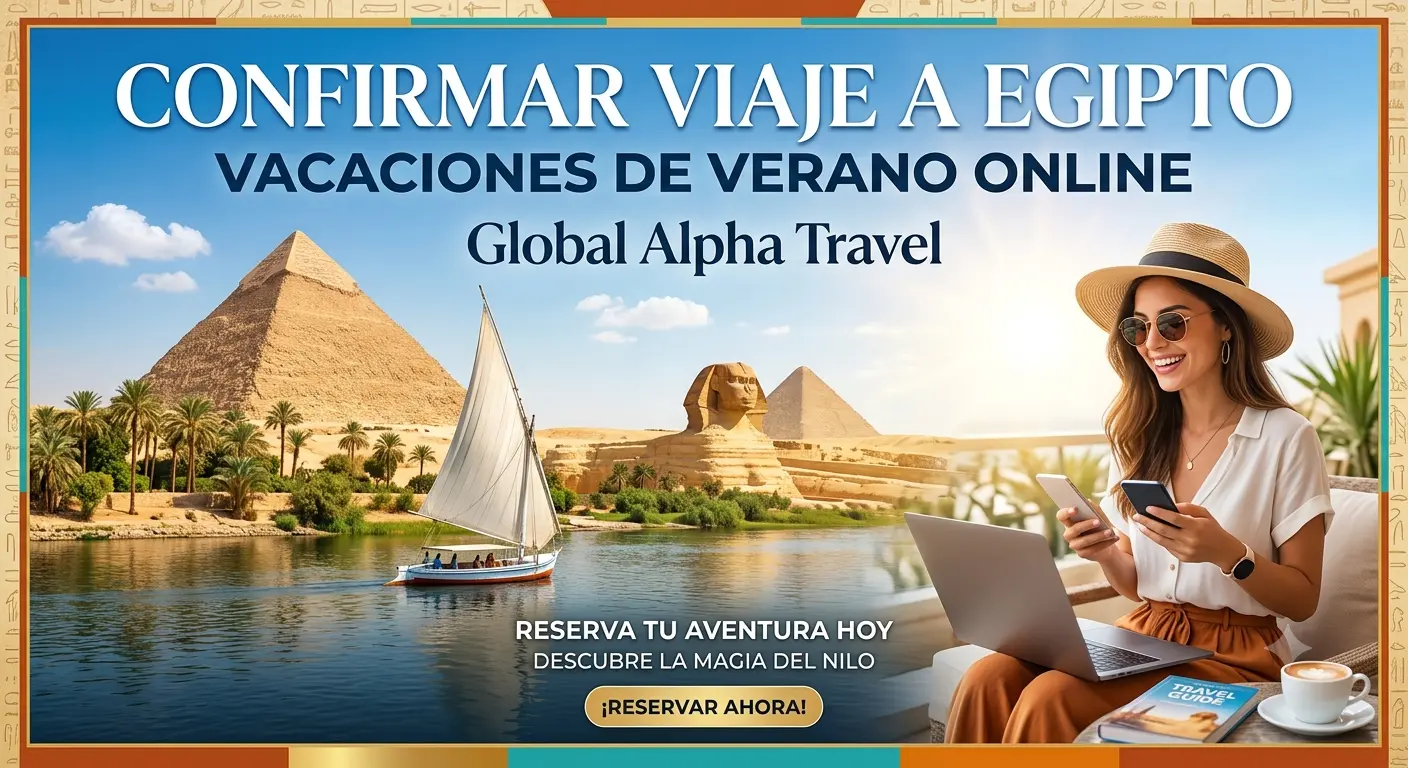 Errores comunes al confirmar vacaciones a Egipto por internet