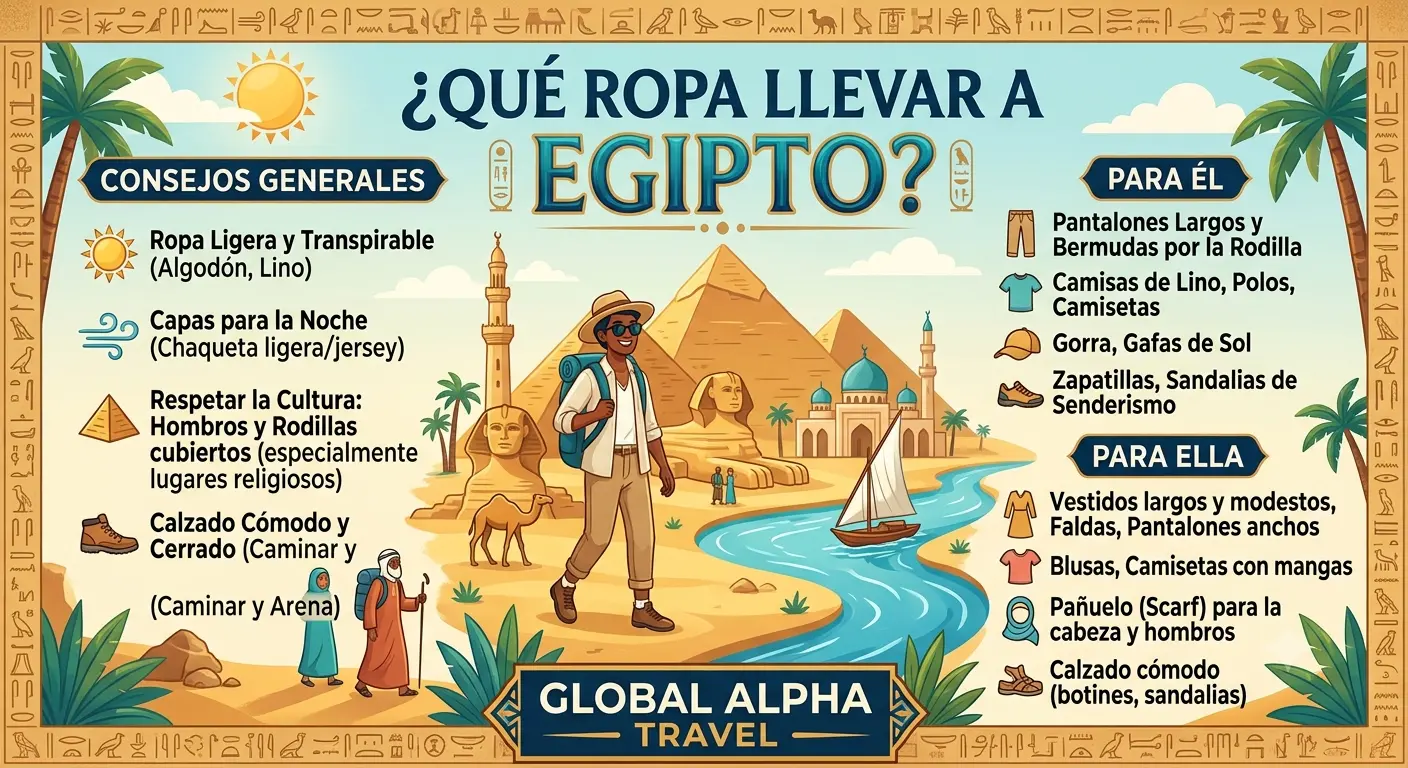 Accesorios imprescindibles para protegerse del sol en Egipto