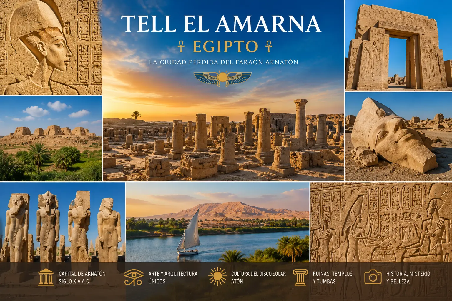 Tell El Amarna Egipto