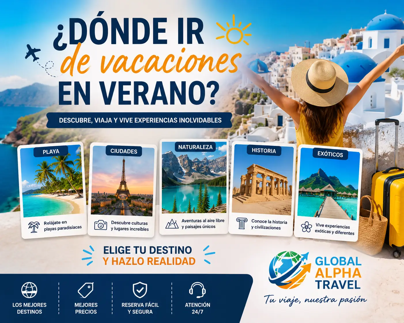 Dónde ir de vacaciones en verano