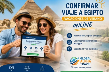 Confirmar viaje a Egipto vacaciones de verano online