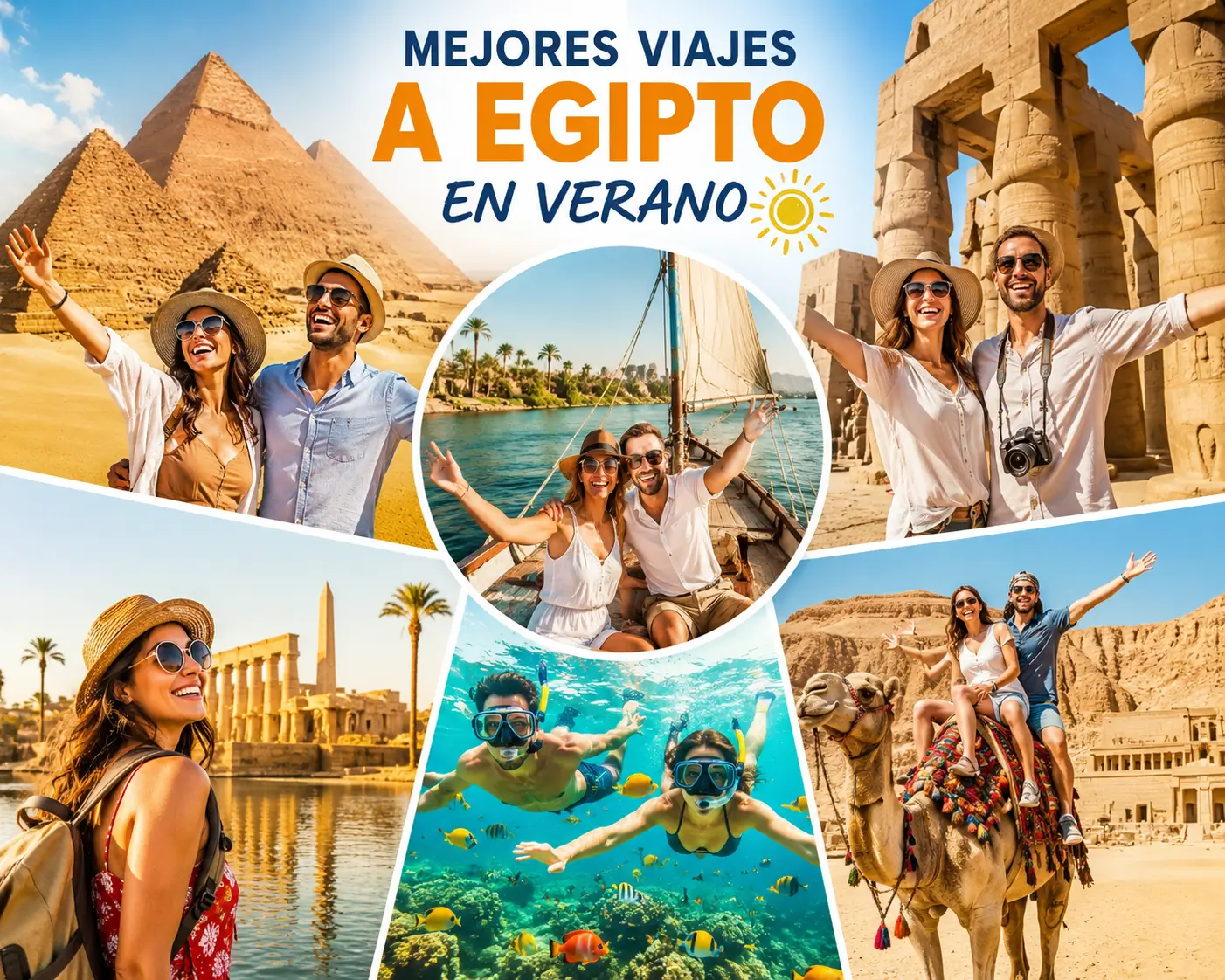 Mejores viajes a Egipto en verano 2026