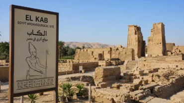 El Kab Egypt archaeological site