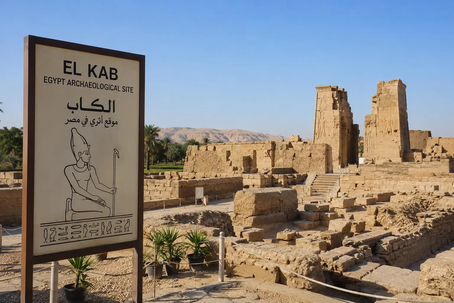 El Kab Egypt archaeological site