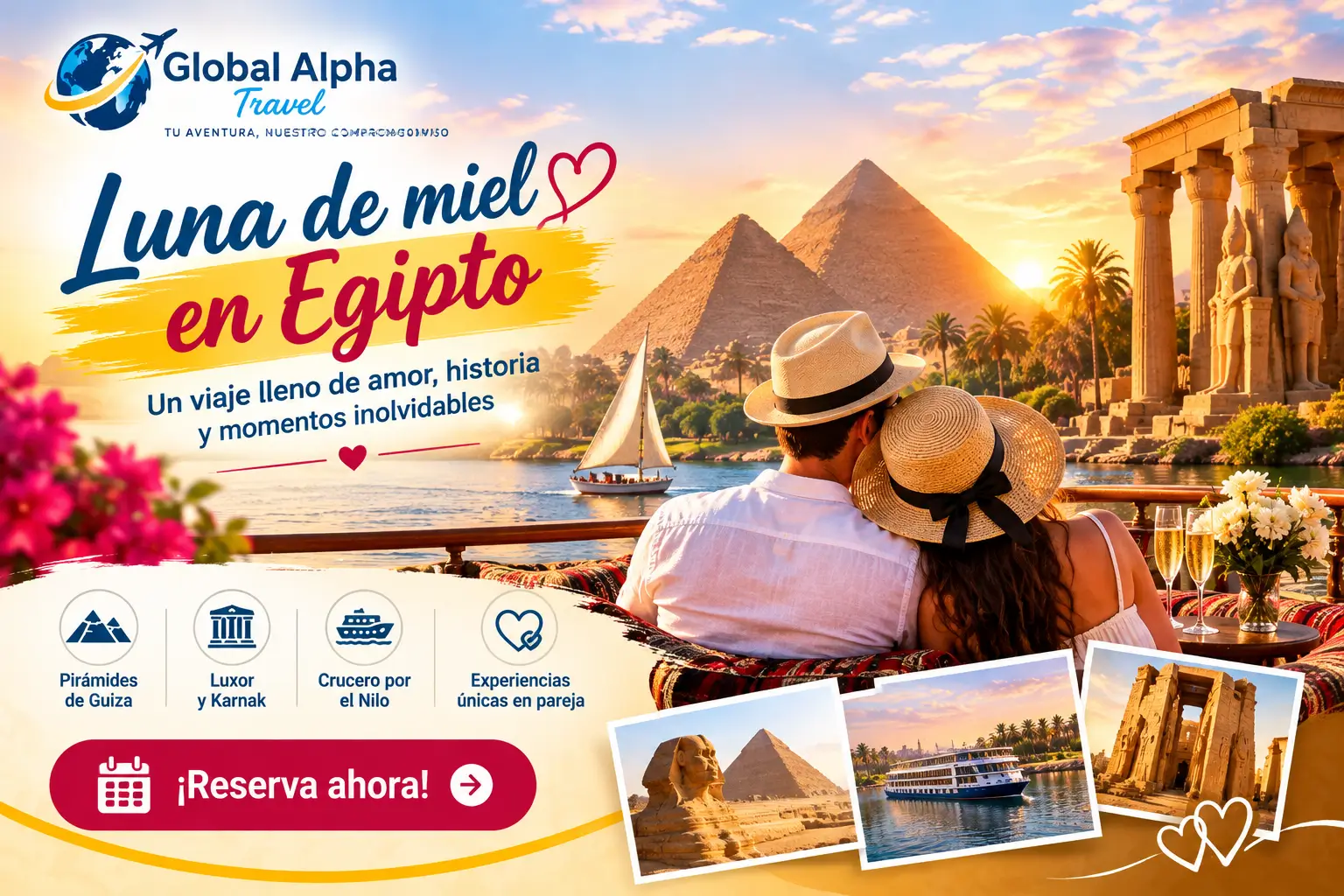 Luna de miel en Egipto