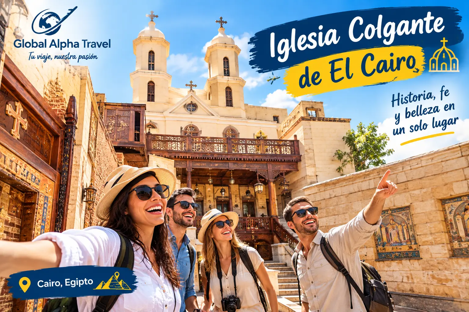 Iglesia Colgante de El Cairo