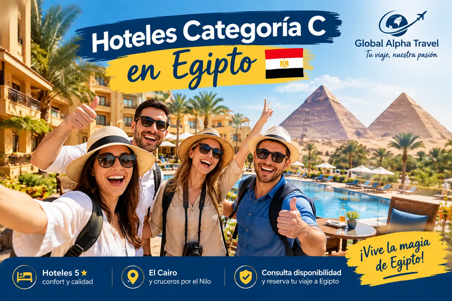 Hoteles categoría C en Egipto
