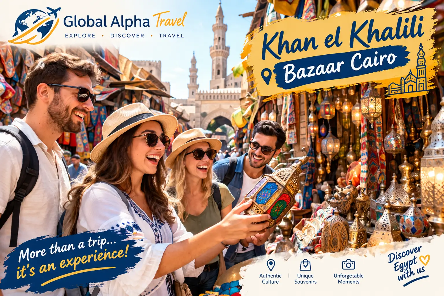 Bazar de Khan el Khalili Cairo