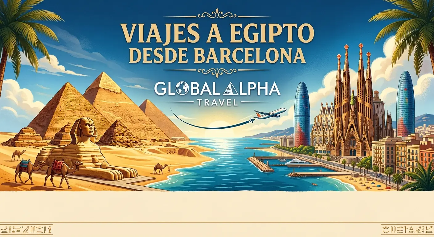 Qué incluyen los paquetes y viajes organizados desde Barcelona?Viajes a Egipto desde Barcelona